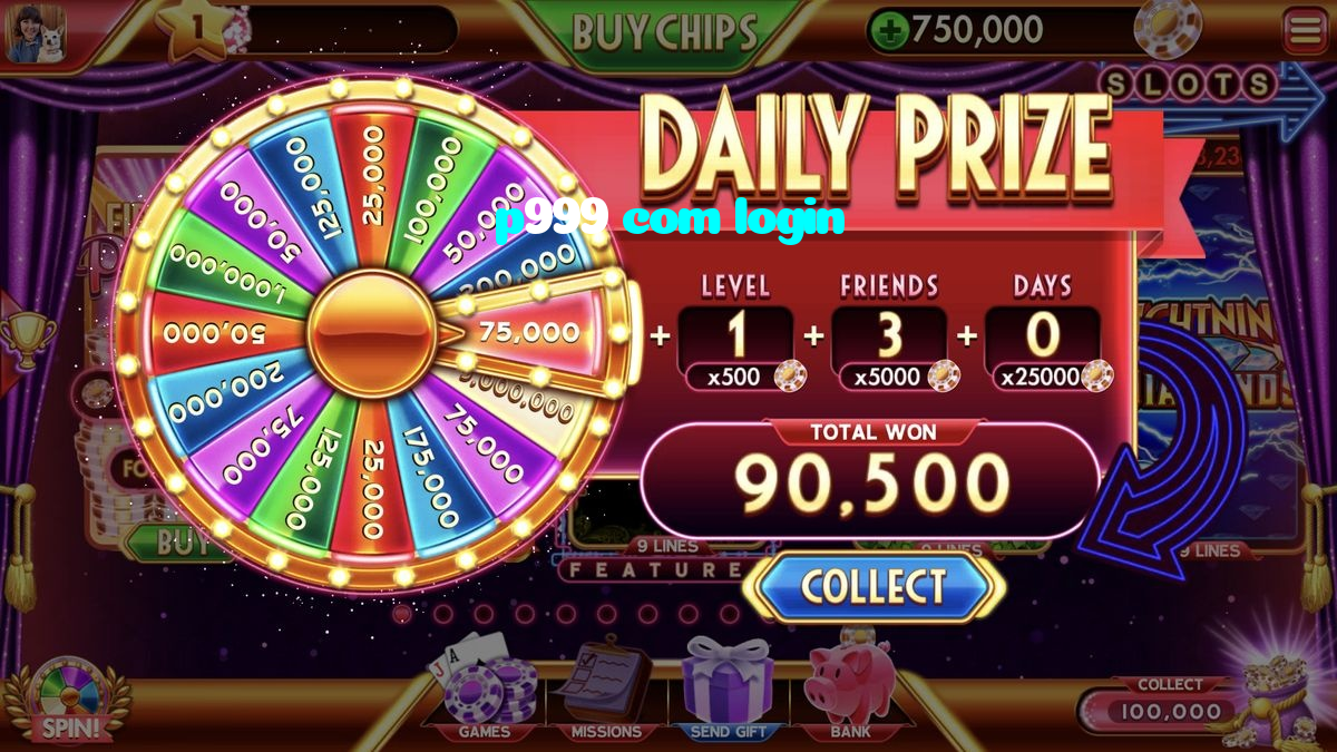 p999 com login